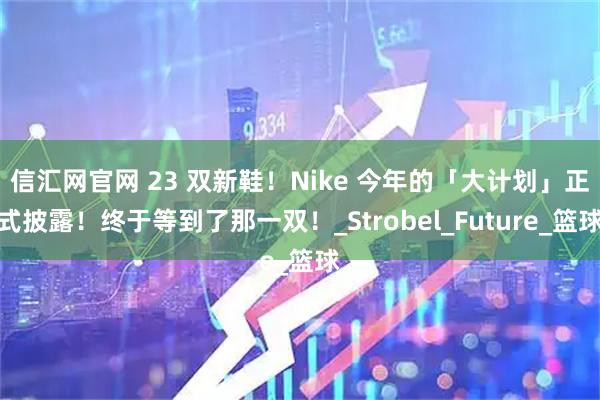 信汇网官网 23 双新鞋！Nike 今年的「大计划」正式披露！终于等到了那一双！_Strobel_Future_篮球