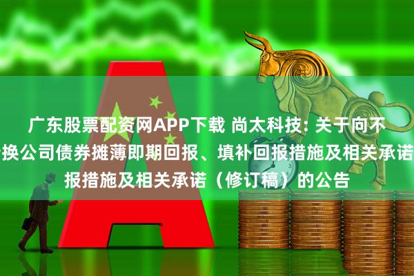 广东股票配资网APP下载 尚太科技: 关于向不特定对象发行可转换公司债券摊薄即期回报、填补回报措施及相关承诺（修订稿）的公告