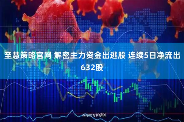至慧策略官网 解密主力资金出逃股 连续5日净流出632股